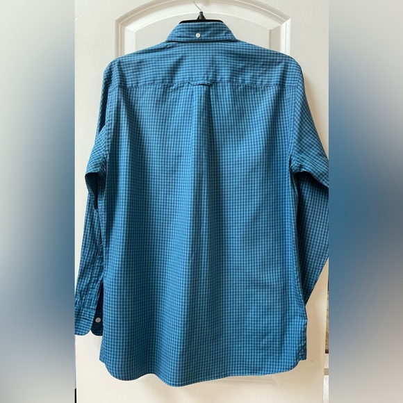 Brooks Brothers Blue Check Button Down - Picture 3 of 4